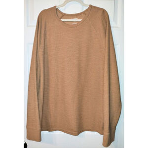 Men's Goodfellow & Co Crewneck Sweater Brown (Size XXL)